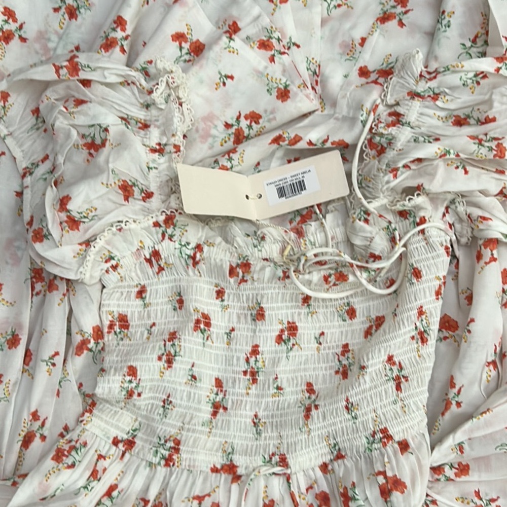 Doen Stanza Dress in Sweet Abelia